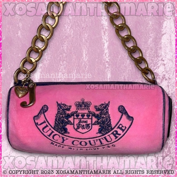 JUICY COUTURE VINTAGE BARREL BAG COLLECTION - Picture 8 of 17